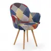 Gora Walnut Wooden Leg Chair ( Pacwork )