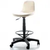 Gabriel Plastic Leg Bar Chair (Leather 15)