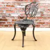 Cast iron chair 004 Grey
