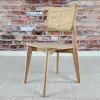 Summer Wicker Wooden Chair (Raw)