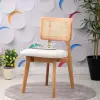 Summer Wicker Wooden Chair