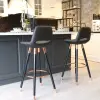 Rasko Copper Color Coated Bar Chair