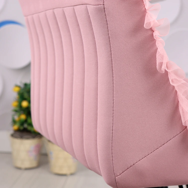 Yuna Hareketli Kollu Oyuncu Koltuğu (Pembe Lakos Kumaş)